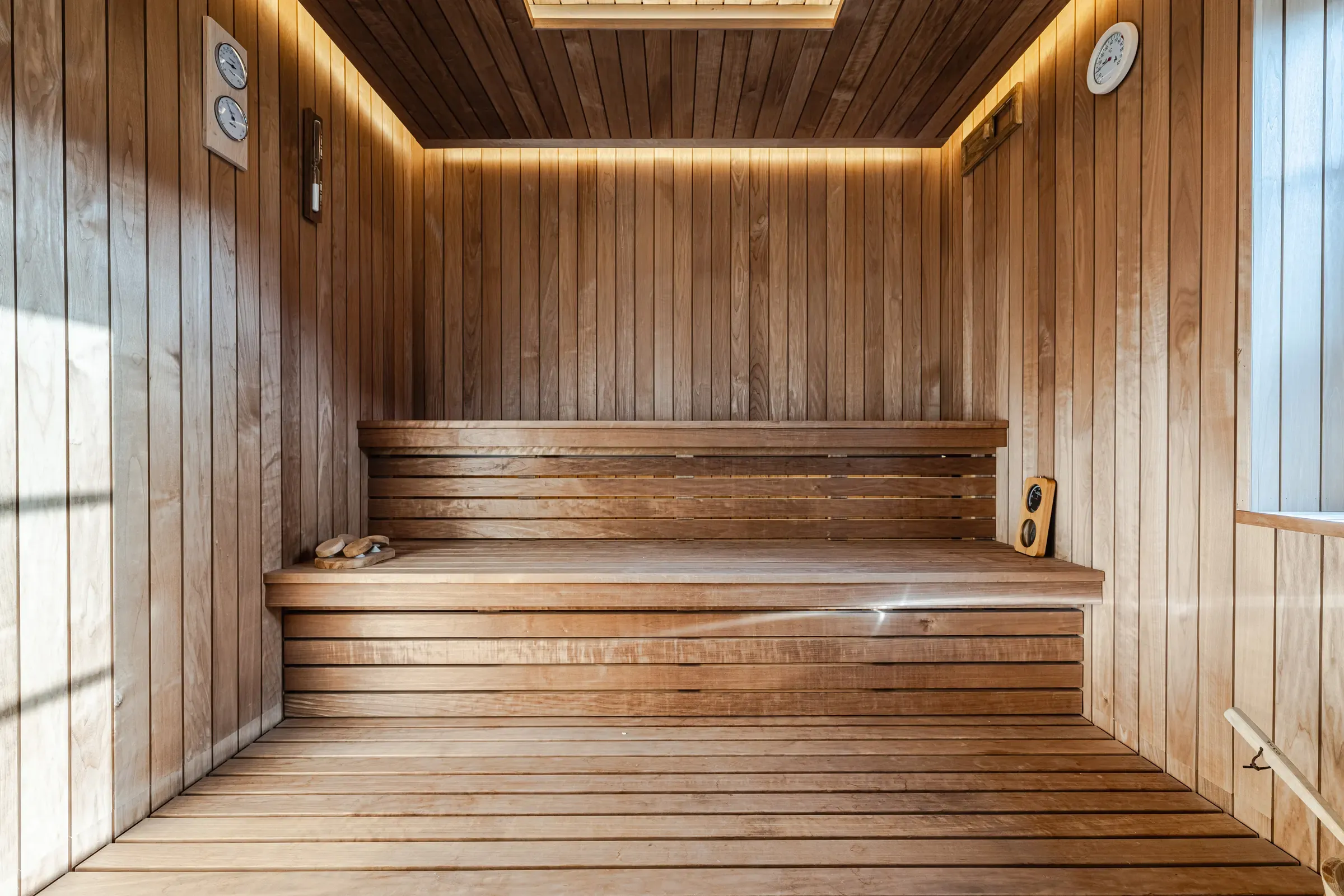 Wooden sauna, Hemsedal centre